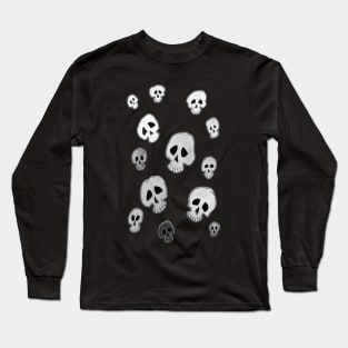 Spooky skull 1 Long Sleeve T-Shirt